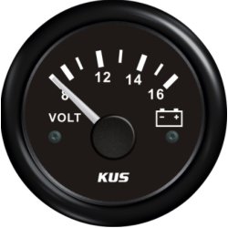 KUS Voltmeter Analog 8-16V 