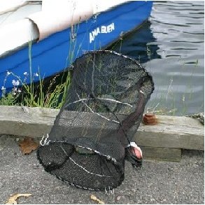 Teine, sammenleggbar for fisk og krabber