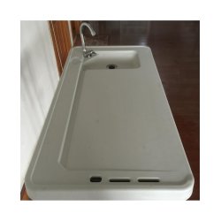 Fiske/slye bord m/vask og spyleslange