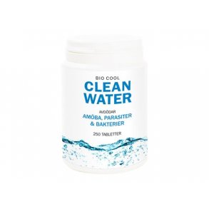 Desinfeksjon Biocool Clean Water Tablett 250 tabl. for drikkevann