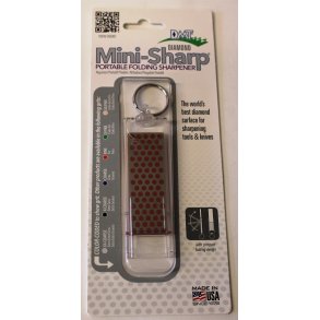 Diamantbryne mini foldbar DMT, egner seg til mindre kniver, fresestl, sakser osv.
