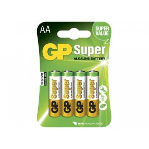 GP Batteri LR-06 AA 4stk blister
