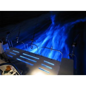 LED Undervannslys bl 8-30v 4x3W.