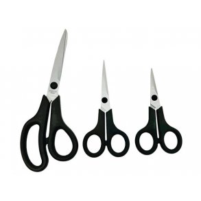 Saks, sett med 3 stk. Rustfritt st�l