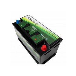 Topband Lithium Heat Pro12v100Ah batteri m/Bluetooth og varmefolie
