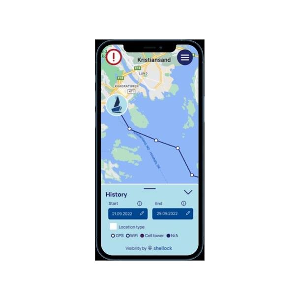 Antisink Tracker Sporingsenhet