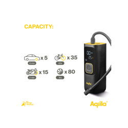 Aqiila Airbird C7 Luftkompressor med powerbank