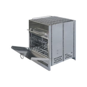 Portabel vedovn Med grillrist 27x20x20 cm