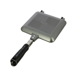 NGT Grillpanne for turbruk Toastjern - Vendbar stekepanne