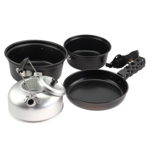 BL Non-stick Kokesett Aluminium - 4 deler