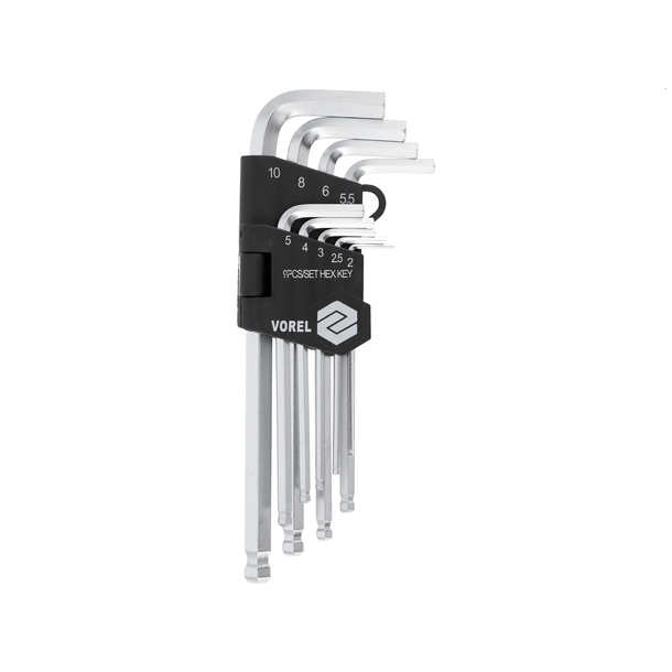 Vorel Umbrakosett 9 deler - 2-10 mm
