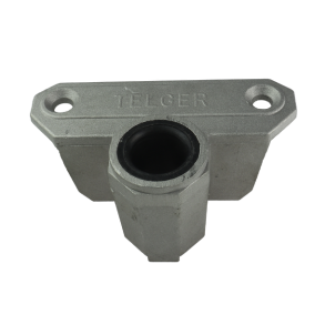 regaffelfeste - Side Aluminium - 63 mm