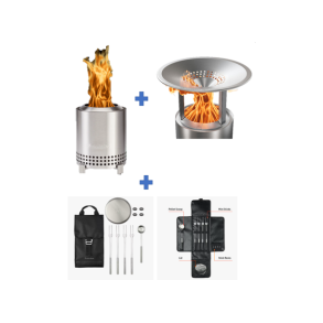 Solo Stove Mesa Bundle B�lpanne + Varmeskjold + Tilbeh�rspakke