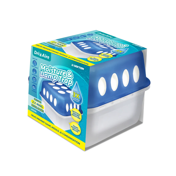 Fuktsluker boks 400gr Inkl. 2 stk 400gr refill 