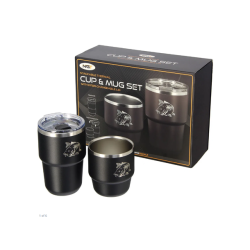 NGT Termokrus Gavesett 2 deler 180ml + 240ml - lokk - Rustfritt st�l