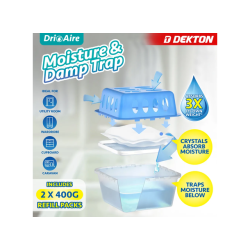 Fuktsluker boks 400gr Inkl. 2 stk 400gr refill 