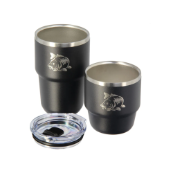 NGT Termokrus Gavesett 2 deler 180ml + 240ml - lokk - Rustfritt st�l