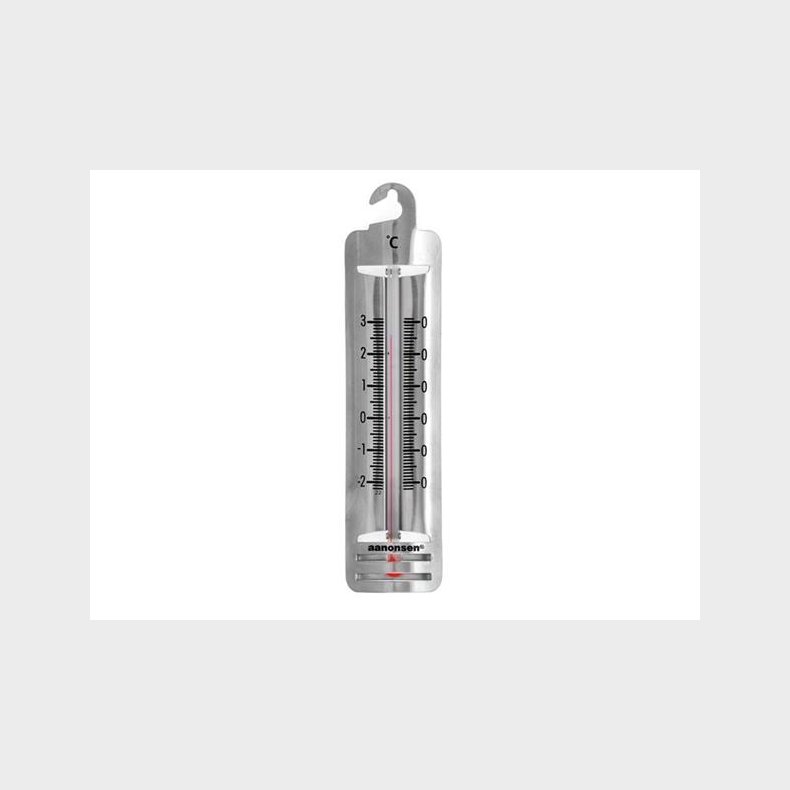 Termometer kjl/frys, rustfritt stl