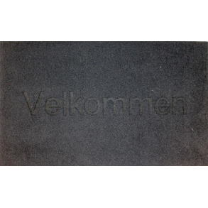 Drmatte Velkommen, 45x70mm gr