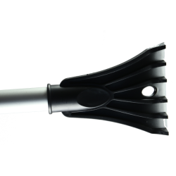 Snbrste med isskrape, teleskopisk