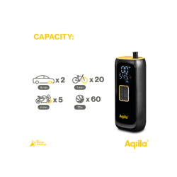 Aqiila Airbird C4 Luftkompressor med powerbank