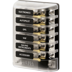 Blue Sea Sikringsholder for Glassikringer