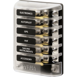 Blue Sea Sikringsholder for Glassikringer