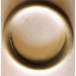 Kalesjestrikk hvit 65mm  5pk