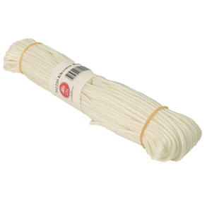 Klessnor flettet nylon, 25m 4,3mm