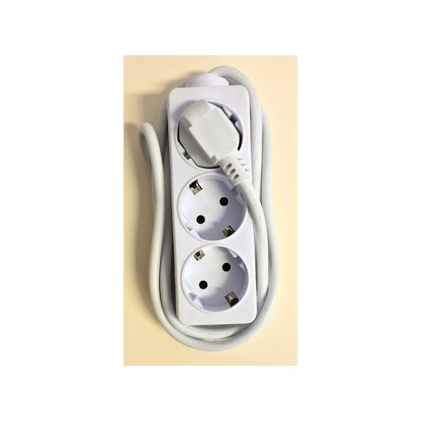 Forgrener 3 veis m/jord 3G1,0mm x 1m