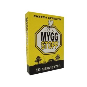 Myggstopp Servietter - 10stk