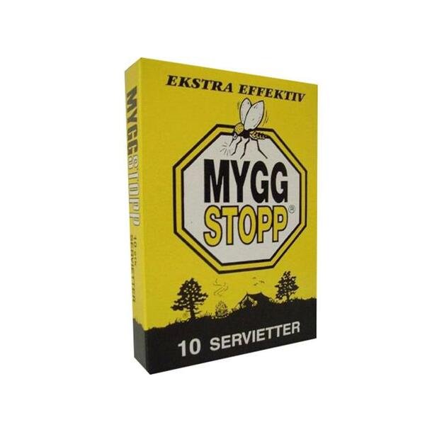Myggstopp Servietter - 10stk