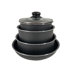 Grytesett med stekepanne 9 deler