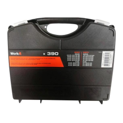 Plugg- og skrueassortement 390 deler