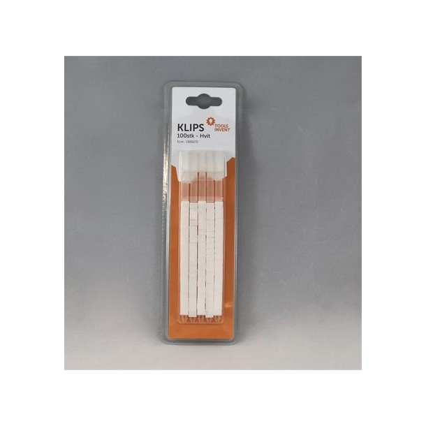 Smart Strips 12m Hvit Refill Klips 100st