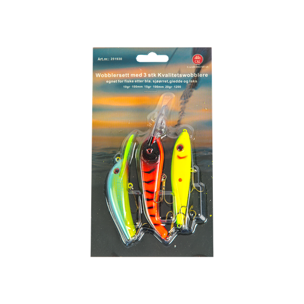 Osean Wobblersett 3pk