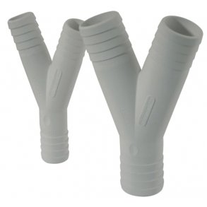 Y-Rr plast 38mm hvit