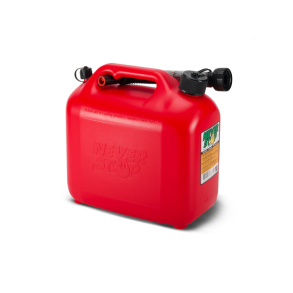 Never Stop Bensinkanne - Rd Plast - 10 Liter- Auto stop helletut