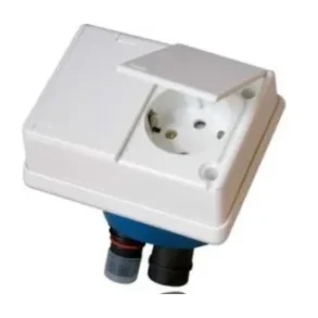Defa Uttak 230VAC 1xIn/1xut Hvit
