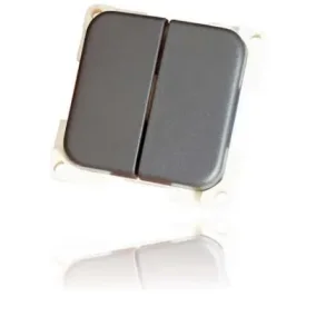 Defa Bryter Dobbel 12V Hvit