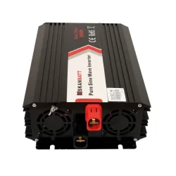 Inverter 12V 2000W (4000W) m/Trdls Fjernkontroll Ren Sinus