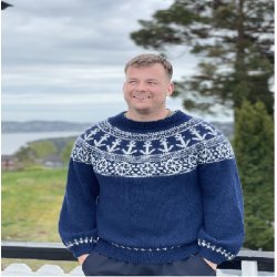 Maritim-genseren  i vrens bl og hvite herlige farger.