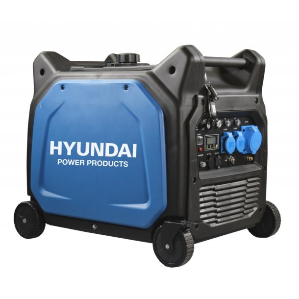 HYUNDAI HY6500SEi Inverter Aggregat 6500W - Elektrisk Start - Fjernkontroll - ATS