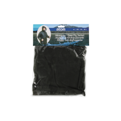 Atom Myggjakke - 24 pkn Sort - Assorterte strrelser
