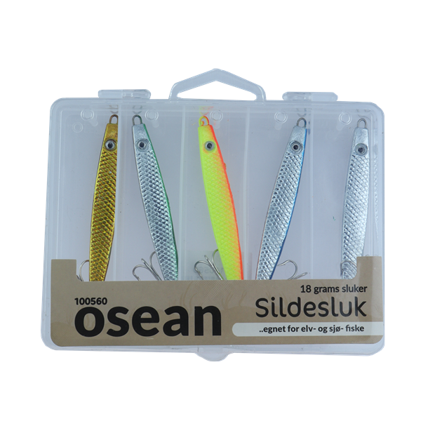 OSEAN Sluksett Sildesluker 5 pk