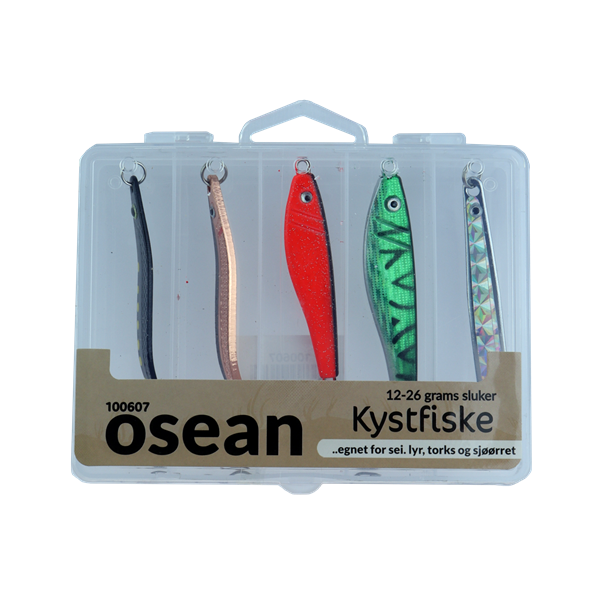 Osean Sluksett kyst 12-26gr m/slukboks