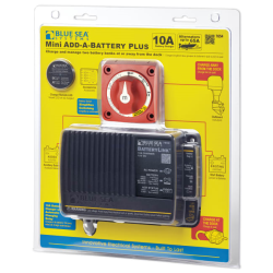 Blue Sea Hovedbryter 300A og Batterilader 65A