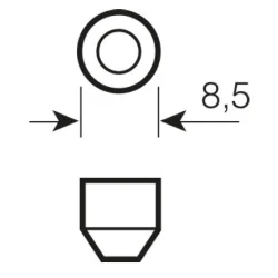 Lyspre 12V/10W SV8.5 42mm