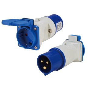 Adapter CEE Han-Schuko Hun