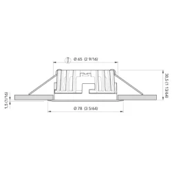 Quick WHOLLY AG1K Sort LED Rund 65 4W